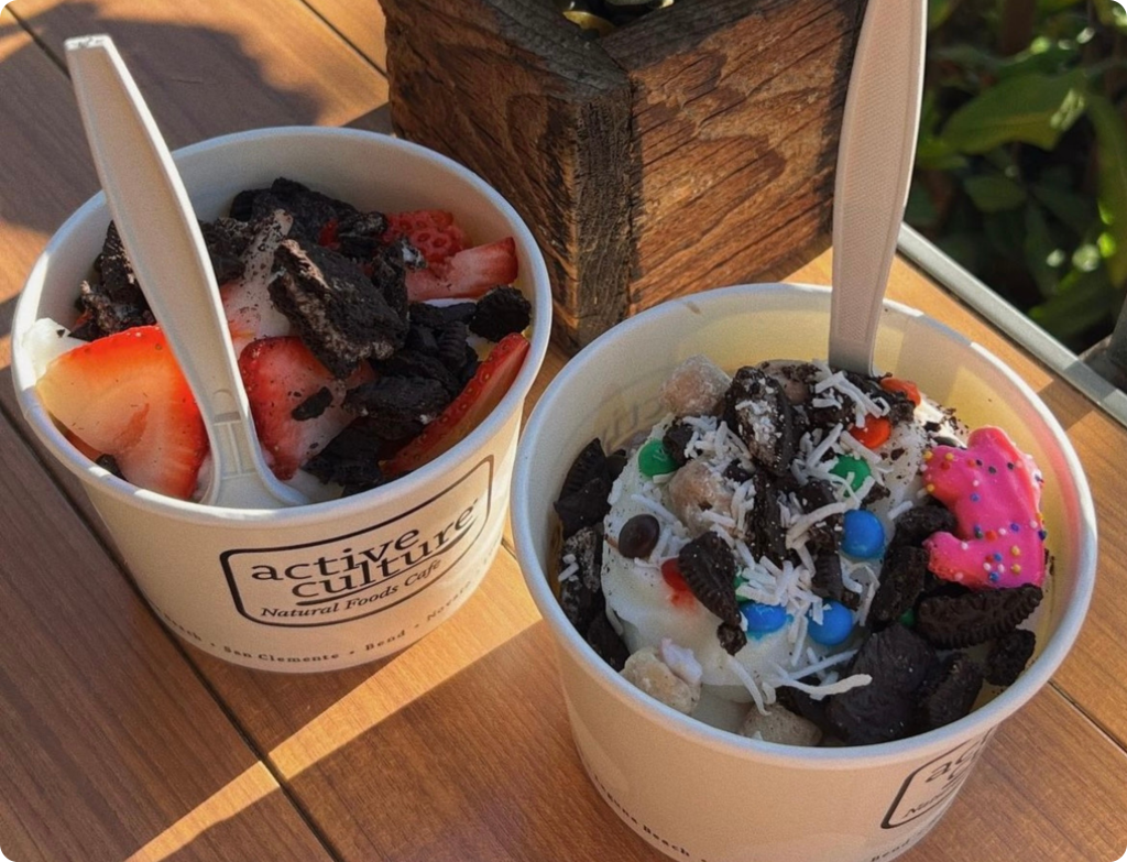 San Clemente frozen yogurt picture